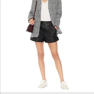 Isabel Marant Leather Shorts